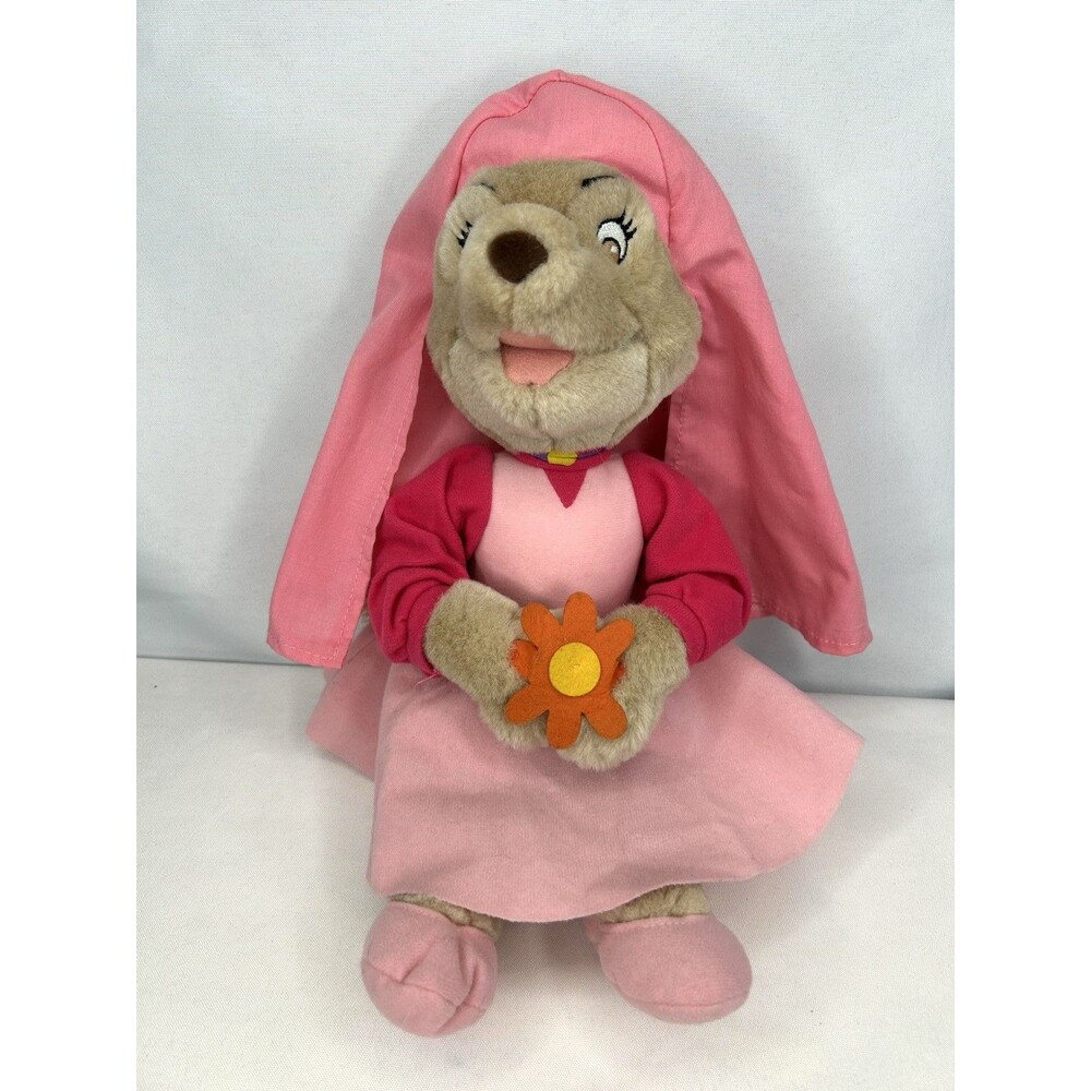 Vintage Disney Robin Hood Plush Stuffed Toy Maid Marian Large 14"